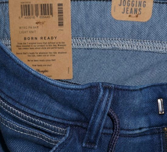 WRANGLER JOGGING jeansy active ready W29 L32 zdjęcie 6