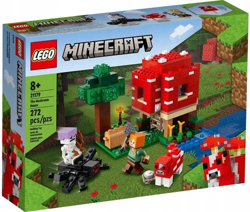 21179 - lego minecraft - dom w grzybie na Arena.pl
