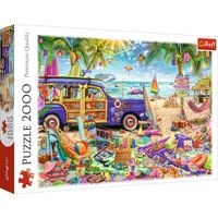 Puzzle 2000 elementow Tropikalne wakacje