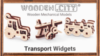 Drewniane Puzzle 3D - Gadżety transportowe