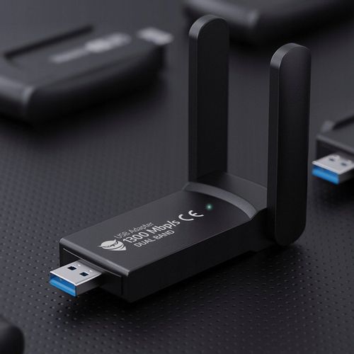 1300Mbps ZEWNĘTRZNA Karta Sieciowa WI-FI Adapter USB 3.0 DUAL 2 Anteny 5GHz na Arena.pl