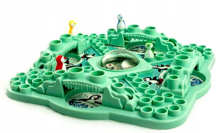 GRA PLANSZOWA CHIŃCZYK PINGWINY 4 5 6 7 lat latka zdjęcie 7