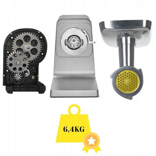 Maszynka do mięsa 7w1 Metalowa 4kg/min Yoer 2500W +Szatkownica+37 na Arena.pl