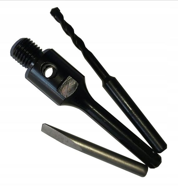 CTD adapter bezudarowy SDS+/M16 + wiertło prowadzące + klin zdjęcie 1
