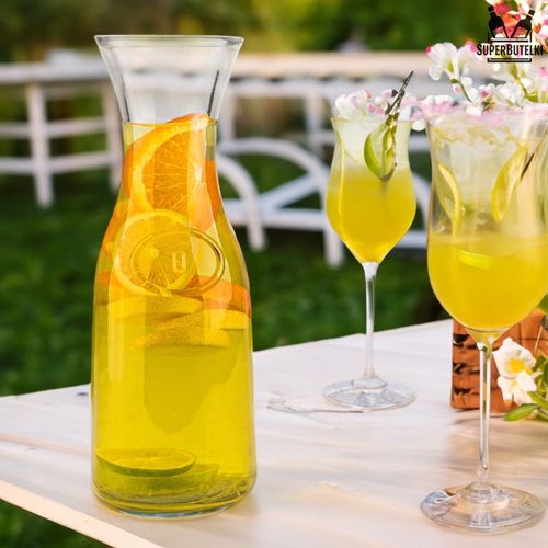 5 SZTUK KARAFKA DZBANEK NA WODĘ KARAFKI NA WODĘ SOKI LEMONIADĘ NAPOJE 1L na Arena.pl