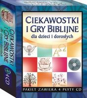 CIEKAWOSTKI I GRY BIBLIJNE DLA DZIECI. . (4 CD) PRACA ZBIOROWA