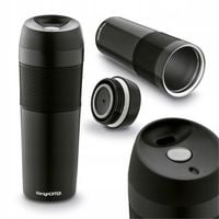 KUBEK TERMICZNY Termos Szczelny PRÓŻNIOWY Czarny Konighoffer Nevis 450