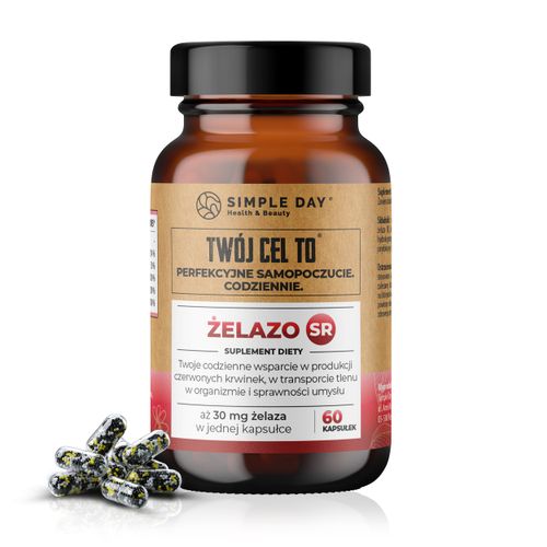 Twój cel to! Wspieraj energię i koncentrację z Żelazo SR – 60 kapsułek na Arena.pl