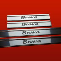 Listwa progowa FIAT BRAVA Stal nierdzewna 304 połysk 4szt