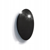 KINKIET LAMPA LED NOWODVORSKI RING 7636 CZARNY