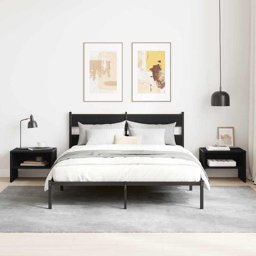 Szafka Nocna 2 pcs Czarny dąb 40 x 40 x 30 cm na Arena.pl