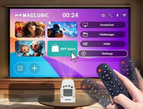 Projektor MAGCUBIC HY310 4K 1080P Android AF WiFi Bluetooth Głośnik NOWOŚĆ na Arena.pl