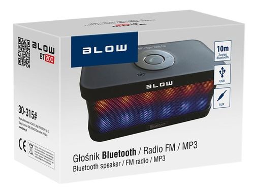 BLOW GŁOŚNIK BT-200 + FM na Arena.pl