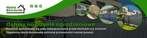BRĄZOWA OSŁONA NA PŁOT LISTWY NA OGRODZENIE PANELE LAMELE 122X250CM na Arena.pl