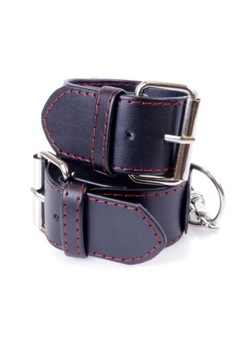 fetish b    series handcuffs 4 cm red lline na Arena.pl
