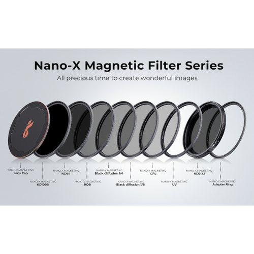 Filtr dyfuzyjny magnetyczny K&F Concept Nano-X MRC Black Mist 1/4 - 72 mm na Arena.pl