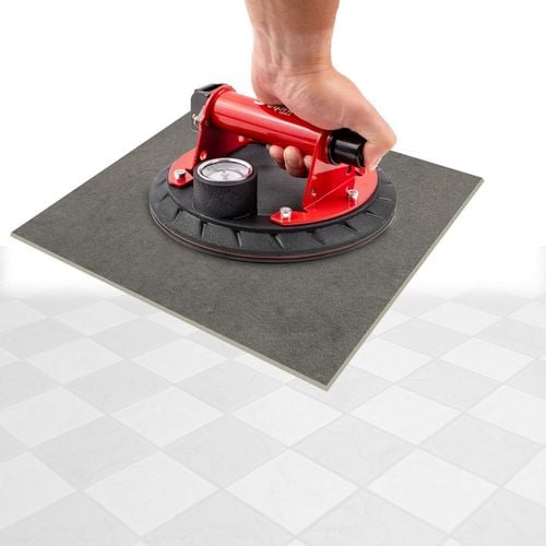 PRZYSSAWKA DO PŁYTEK PRÓŻNIOWA Z POMPKĄ MANOMETR UCHWYT do SZYB na Arena.pl