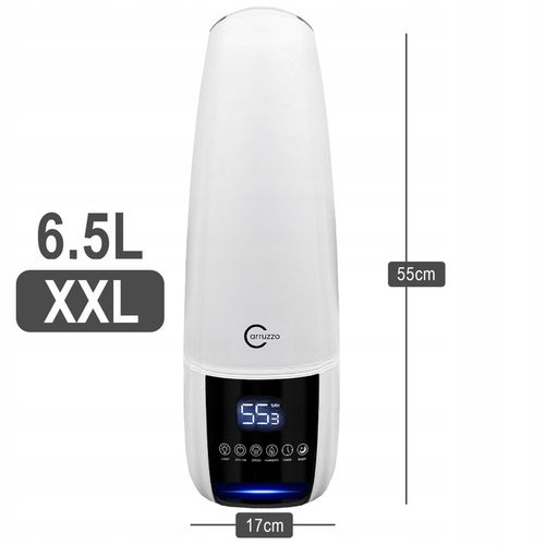 Nawilżacz powietrza DUŻY AUTOMATYCZNY AROMATERAPIA 4w1 3 OLEJKI FILTR PILOT na Arena.pl