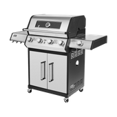 Grill gazowy ogrodowy Teesa BBQ 5006 MASTER 5 palników szafka na butlę 17kW