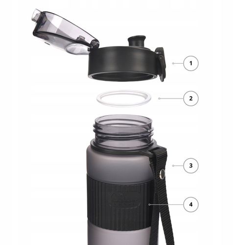 Butelka na wodę bidon tritan z blokadą BPAfree Majestic Sport 540 ml na Arena.pl