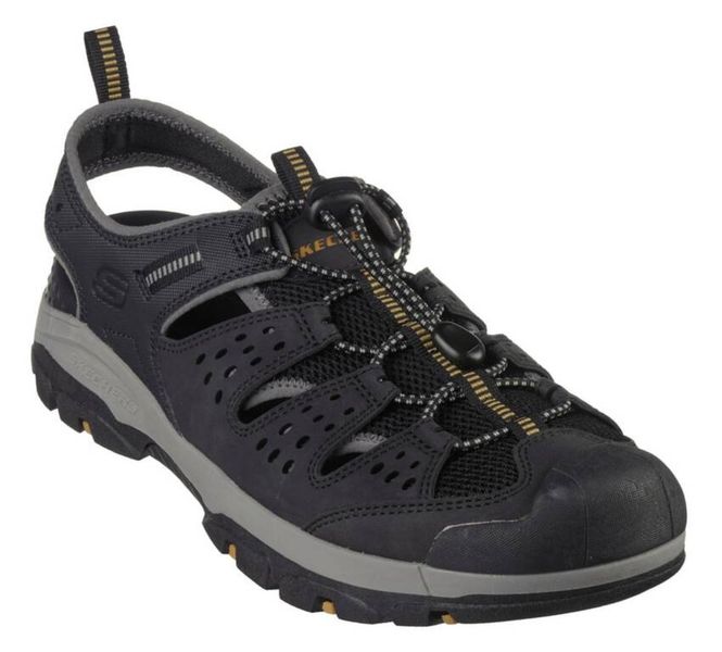 Sandały męskie SKECHERS Tresmen – Menard (205113-BLK) 43 zdjęcie 2