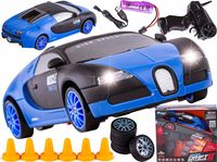 SAMOCHÓD RC AUTO DO DRIFTU NAPĘD 4X4 BUGATTI ŚWIATŁA DRIFT