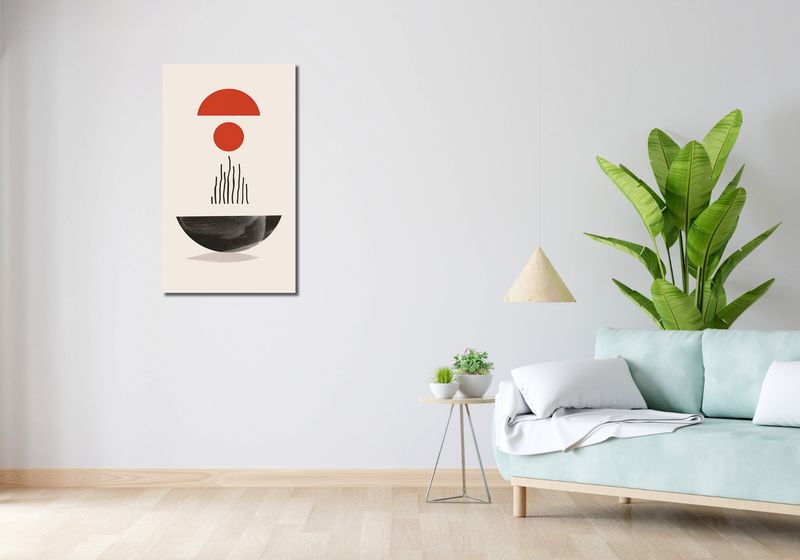 Obraz 50x90cm Półokrągła Forma zdjęcie 2