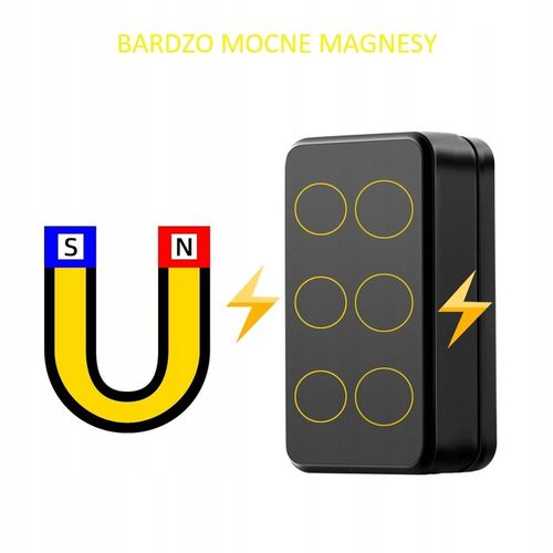 Lokalizator GPS TRACKER 90 dni MAGNES PODSŁUCH BEZ ABONAMENTU na Arena.pl