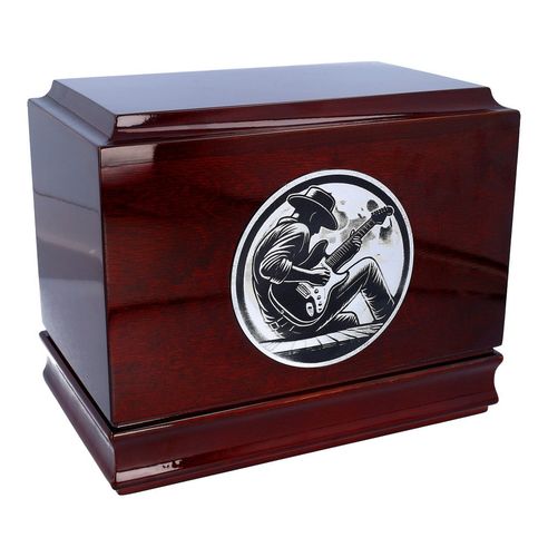 Urna dla gitarzysty Tematyczna urna na prochy z gitarą na Arena.pl