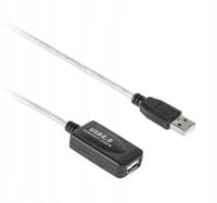 PRZEDŁUŻACZ USB KABEL 2.0 WTYK MĘSKI ŻEŃSKI IC TRANSFER DANYCH 5M
