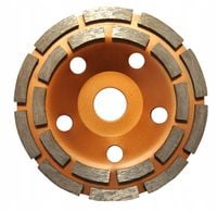 TARCZA GARNKOWA DO SZLIFOWANIA BETONU SEGMENT 125