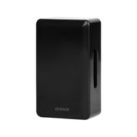 DZWONEK GONG DWUTONOWY 230V BREVIS MINI CZARNY - ON-MR-148/B