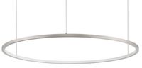 Wisząca lampa okrąg TOLUCA LE42787 Luces Exclusivas LED 48W 3000K srebrna