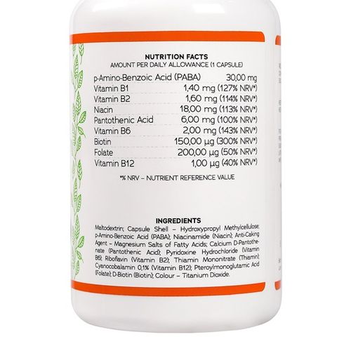 VITNA - VITAMIN B-COMPLEX 100 KAPSUŁEK / 70 g na Arena.pl