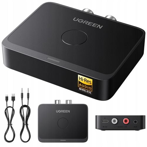 UGREEN Odbiornik Adapter Bluetooth 6.0 BT505 LDAC Hi-Res Audio USB-C na Arena.pl