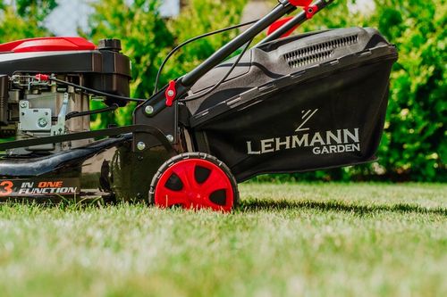 KOSIARKA SPALINOWA LEHMANN 44CM NAPĘD POTĘŻNA SILNIK 146CC MULCZOWANIE 6KM na Arena.pl