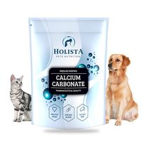 HOLISTA CALCIUM CARBONATE WĘGLAN WAPNIA dla Psa KOTA SUPLEMENT BARF 1000G