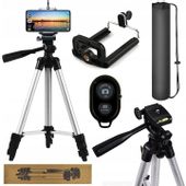 STATYW TRIPOD 360° z gwintem 1/4 PILOT BLUETOOTH UCHWYT NA TELEFON , ETUI