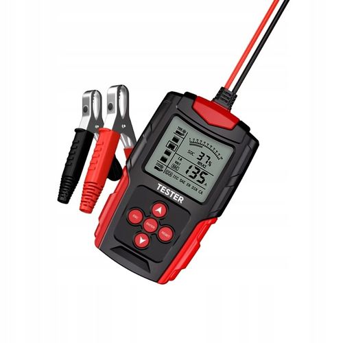 Cyfrowy Tester Akumulatora Miernik do Baterii Akumulatorów 12V 24V LCD na Arena.pl