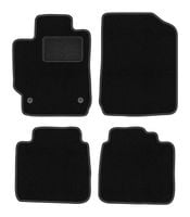 Dywaniki welurowe LUX Toyota Camry VII 2007-2011 sedan czarne AV