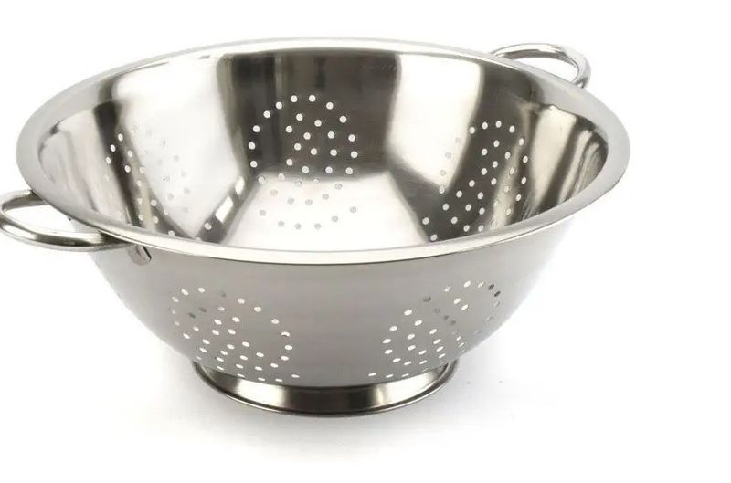 durszlak metalowy głęboki 28cm  480628 zdjęcie 1