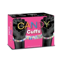 candy cuffs edible - słodkie kajdanki na ręce, 45g, kolorowe, spencer