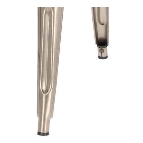 Hoker Paris Back 75cm. metaliczny insp. Tolix na Arena.pl