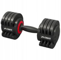 Hantel Regulowany Crivit 5 stopni regulacji 1,5kg - 11,5kg