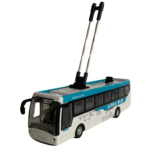 TROLEJBUS ZDALNIE STEROWANY POJAZD KOMUNIKACJA MIEJSKA EFEKTY ŚWIETLNE na Arena.pl