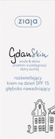 ZIAJA GDANSKIN KREM DO TWARZY ROZŚWIETLAJĄCY GŁĘBOKO NAWADNIAJĄCY SPF 15 NA