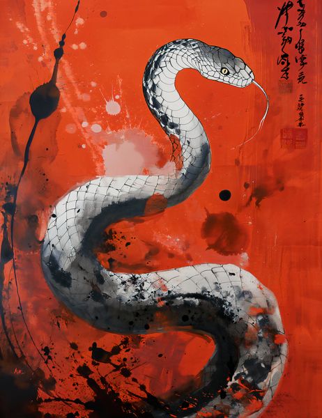 Plakat 50x65cm Smoczy Oddech Węża zdjęcie 1