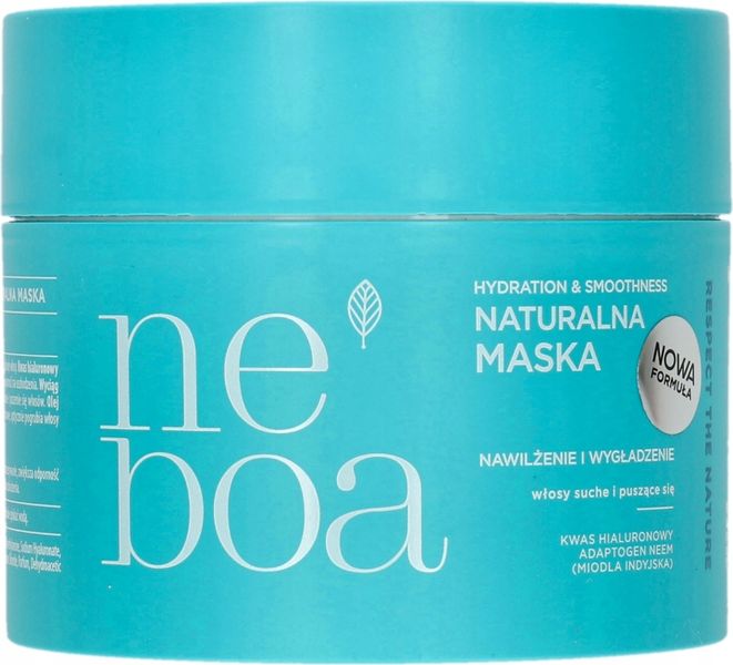 NEBOA HYDRATION SMOOTHNESS MASKA DO WŁOSÓW 300 ML zdjęcie 2