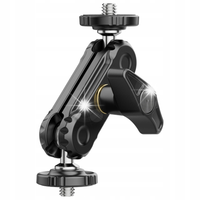 Ramię Uchwyt Mocowanie Magic Arm 9cm 2x Gwint 1/4'' Video VLOG ULANZI R102