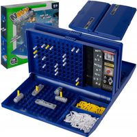 Gra w Statki Okręty w Walizce Przenośna Podróżna Strategiczna Bitwa Morska